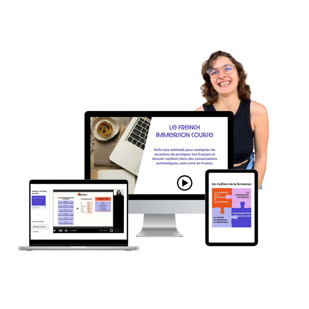 💻 Programme d'immersion – le French Immersion Course
